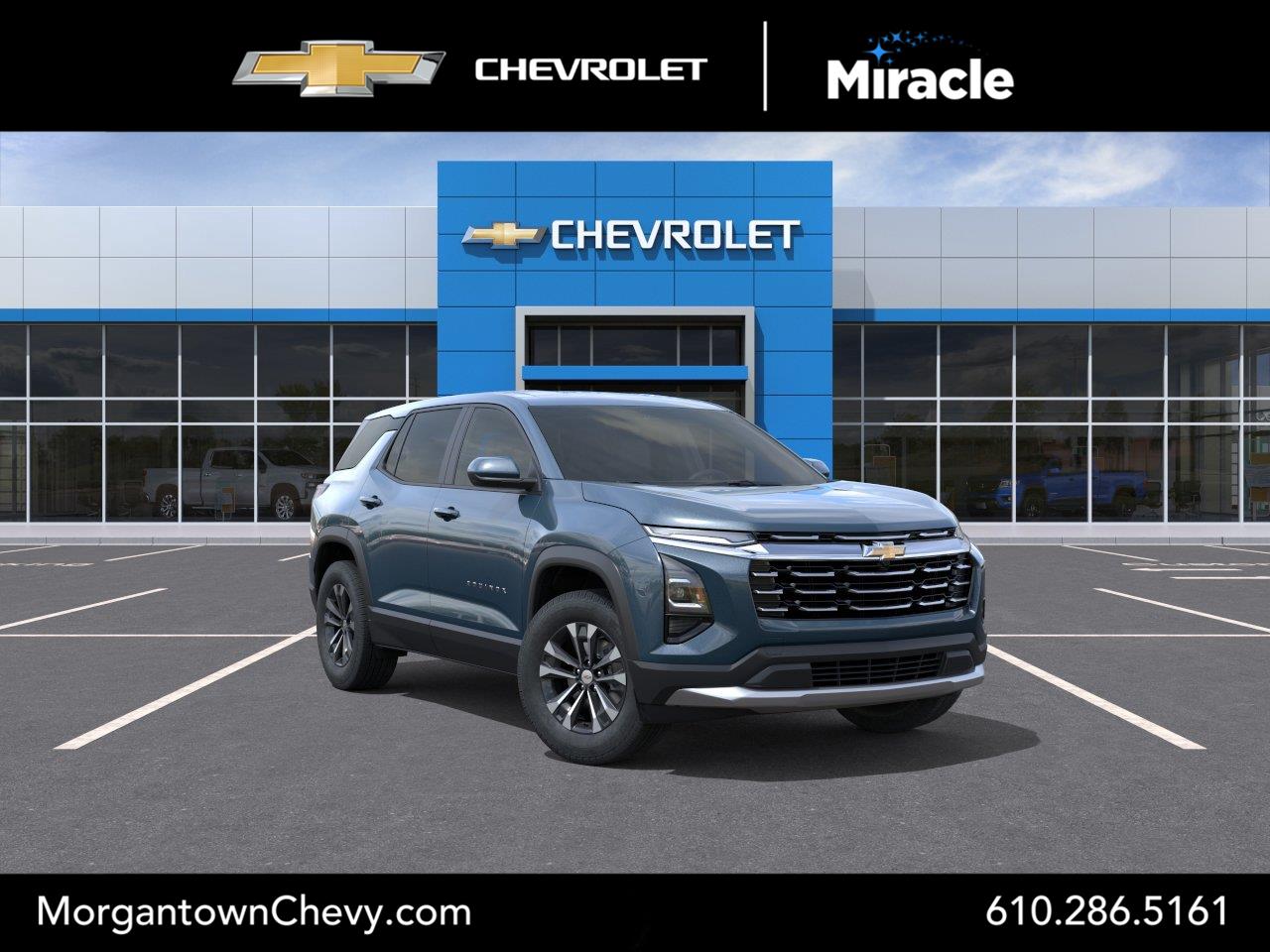 Lakeshore Blue Metallic 2027 Chevrolet Equinox SUV / Crossover Four-Wheel Drive 8-Speed Automatic