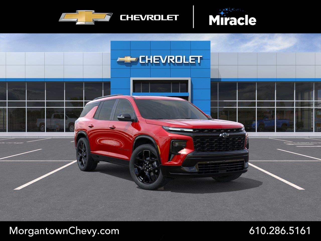 Radiant Red Tintcoat 2026 Chevrolet Traverse SUV / Crossover Four-Wheel Drive 8-Speed Automatic