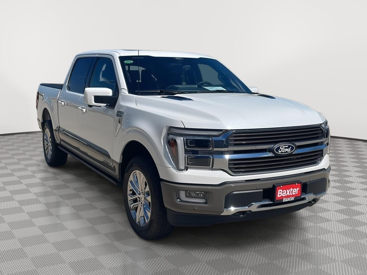Star White Metallic Tri-Coat/Marsh Gray 2025 Ford F-150 Pickup Truck Four-Wheel Drive Automatic