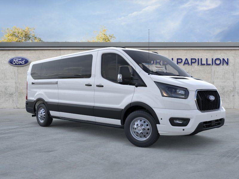Oxford White 2026 Ford Transit Passenger Van All-Wheel Drive Automatic