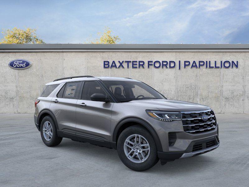Carbonized Gray 2026 Ford Explorer SUV / Crossover All-Wheel Drive Automatic