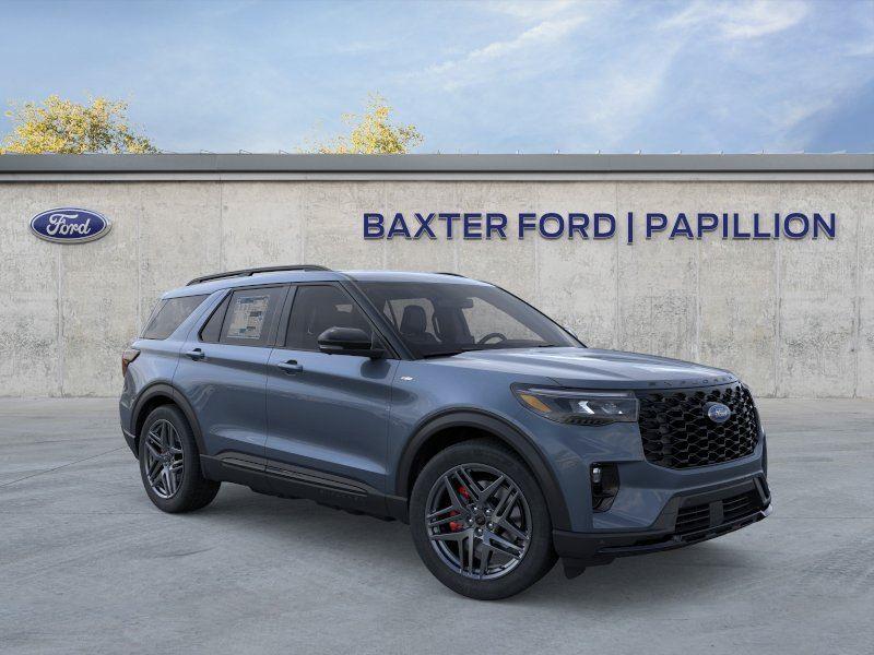 Vapor Blue 2026 Ford Explorer SUV / Crossover All-Wheel Drive Automatic