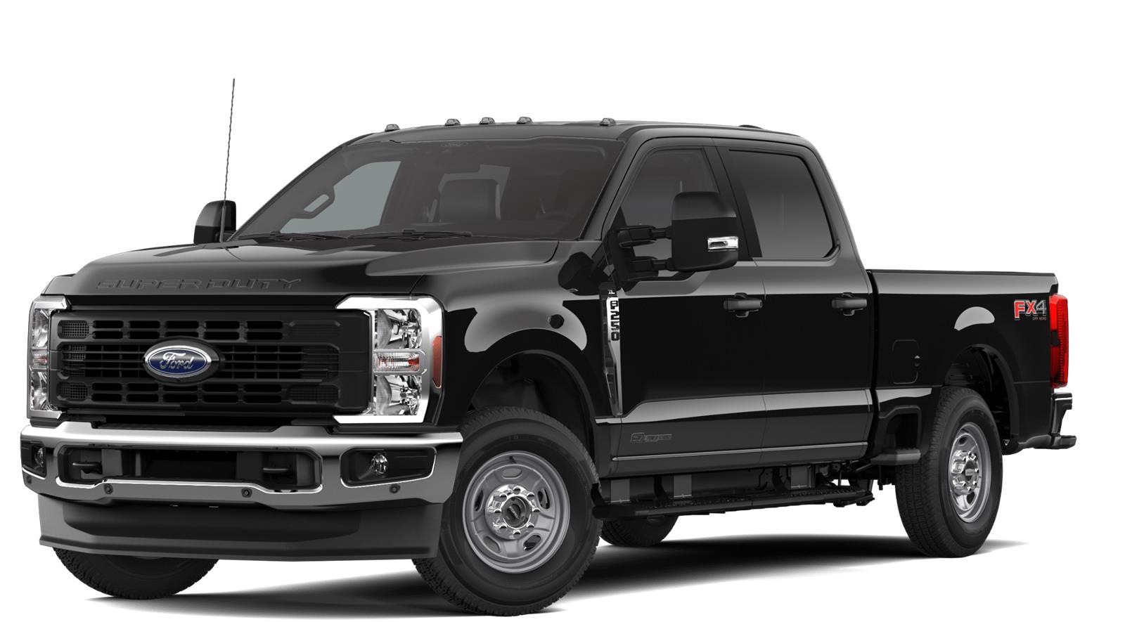 Agate Black 2026 Ford F-250 Super Duty Pickup Truck Four-Wheel Drive Automatic