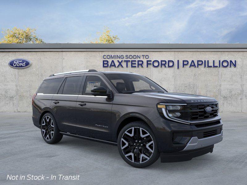 Agate Black Metallic 2026 Ford Expedition Platinum 4WD SUV / Crossover Four-Wheel Drive Automatic