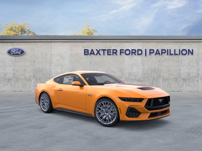 Orange Fury 2026 Ford Mustang Coupe Rear-Wheel Drive Automatic