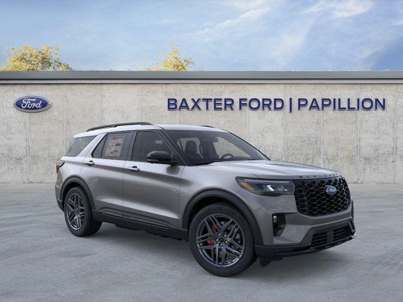 Carbonized Gray 2026 Ford Explorer SUV / Crossover All-Wheel Drive Automatic
