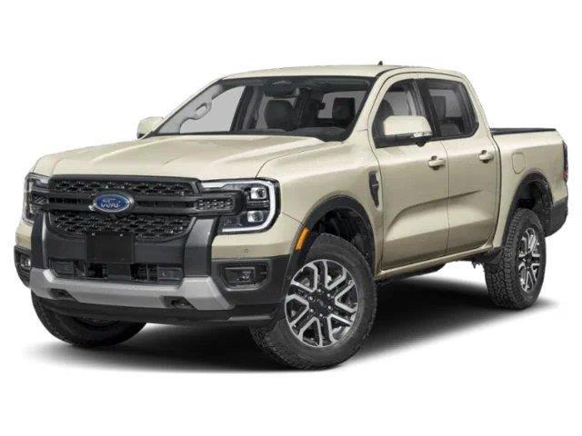 Brown (Desert Sand Beige) 2026 Ford Ranger Pickup Truck Four-Wheel Drive Automatic
