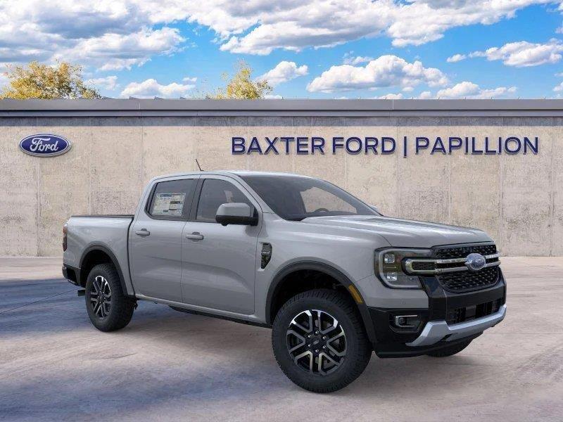 Avalanche Gray 2026 Ford Ranger Pickup Truck Four-Wheel Drive Automatic