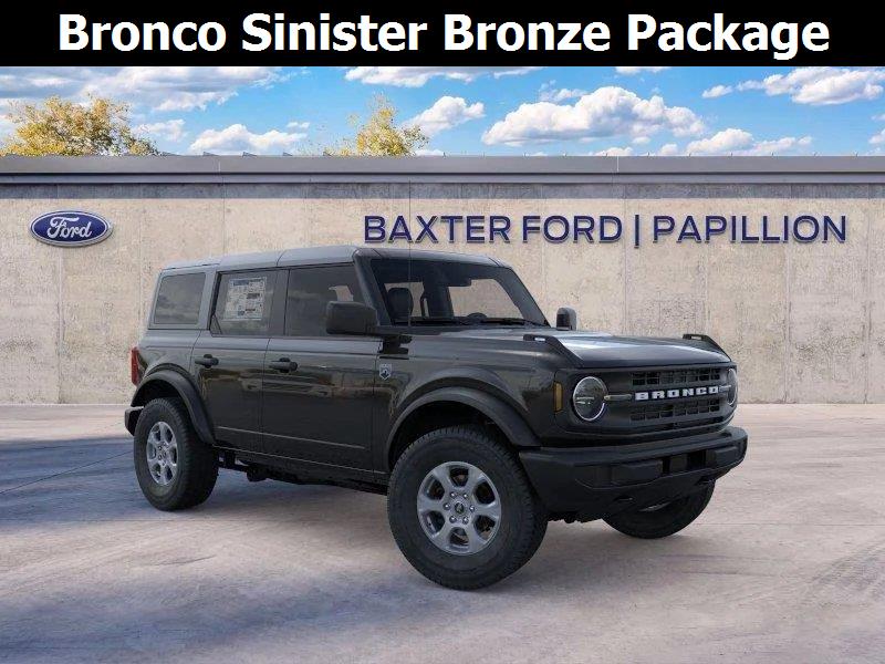 Shadow Black 2026 Ford Bronco SUV / Crossover Four-Wheel Drive Automatic