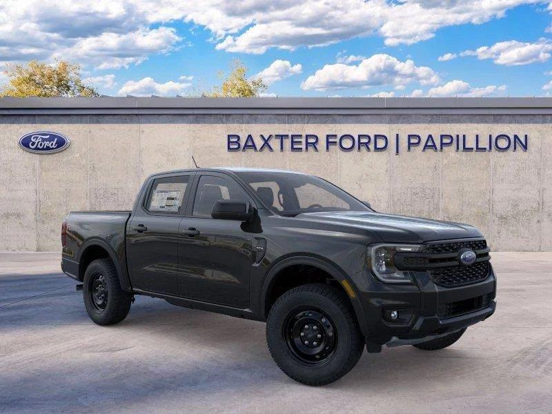 Shadow Black 2026 Ford Ranger Pickup Truck Four-Wheel Drive Automatic