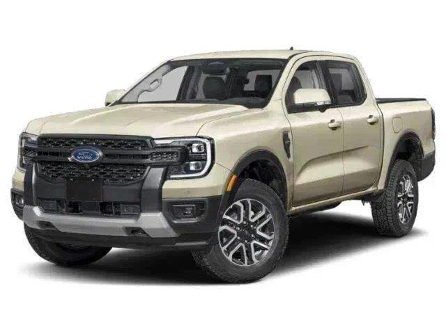 Brown (Desert Sand Beige) 2026 Ford Ranger Pickup Truck Four-Wheel Drive Automatic