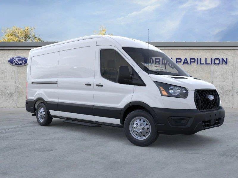 Oxford White 2026 Ford Transit Cargo Van All-Wheel Drive Automatic
