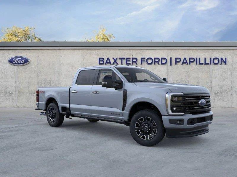 Glacier Gray 2026 Ford F-250 Super Duty Pickup Truck Four-Wheel Drive Automatic