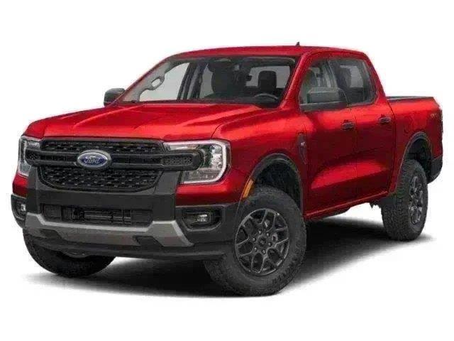 Ruby Red 2026 Ford Ranger Pickup Truck Four-Wheel Drive Automatic