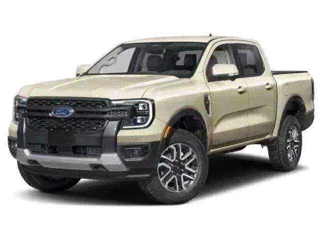 Brown (Desert Sand Beige) 2026 Ford Ranger Pickup Truck Four-Wheel Drive Automatic