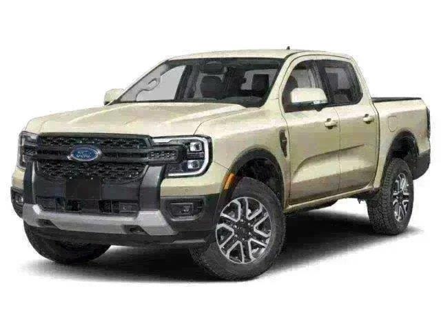 Brown (Desert Sand Beige) 2026 Ford Ranger Pickup Truck Four-Wheel Drive Automatic