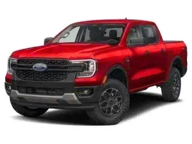 Ruby Red 2026 Ford Ranger Pickup Truck Four-Wheel Drive Automatic