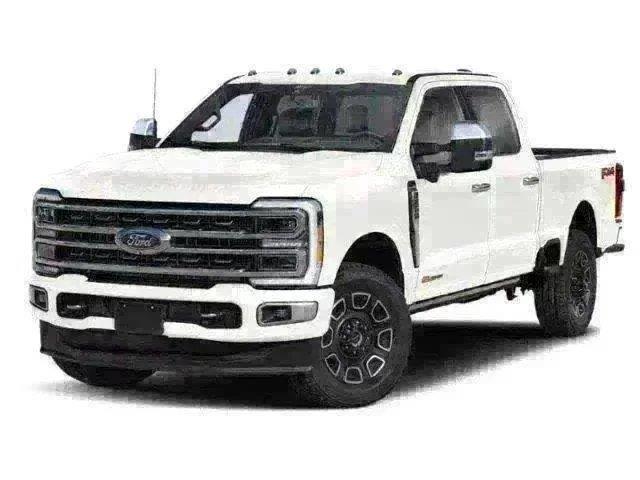 Star White 2026 Ford F-250 Super Duty Pickup Truck Four-Wheel Drive Automatic