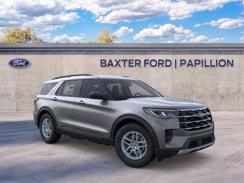 Carbonized Gray 2026 Ford Explorer SUV / Crossover All-Wheel Drive Automatic