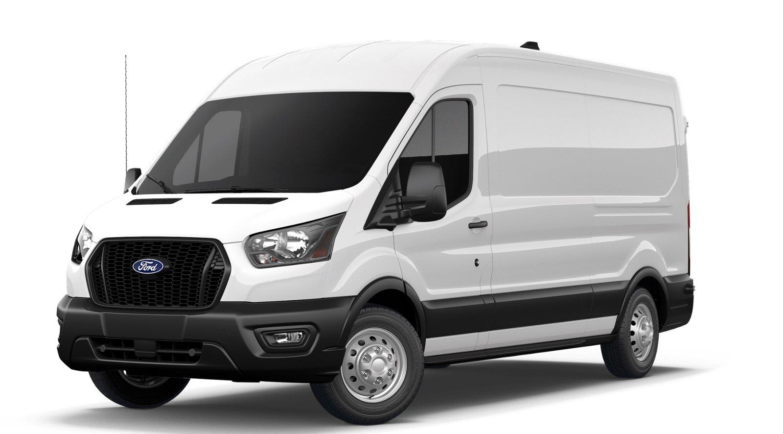 Oxford White 2027 Ford Transit Cargo Van All-Wheel Drive Automatic