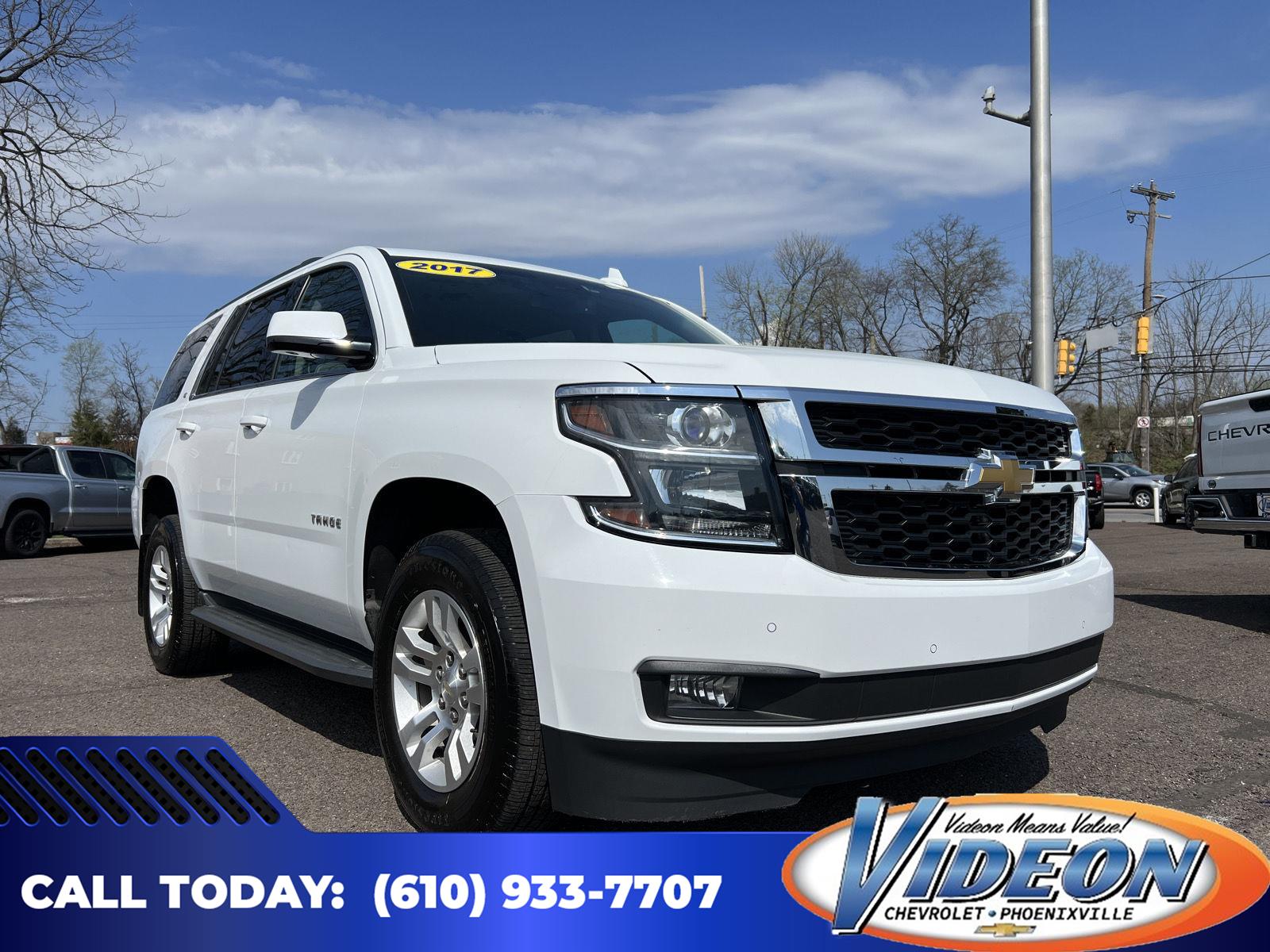 Summit White 2017 Chevrolet Tahoe LT 4WD SUV / Crossover Four-Wheel Drive 6-Speed Automatic