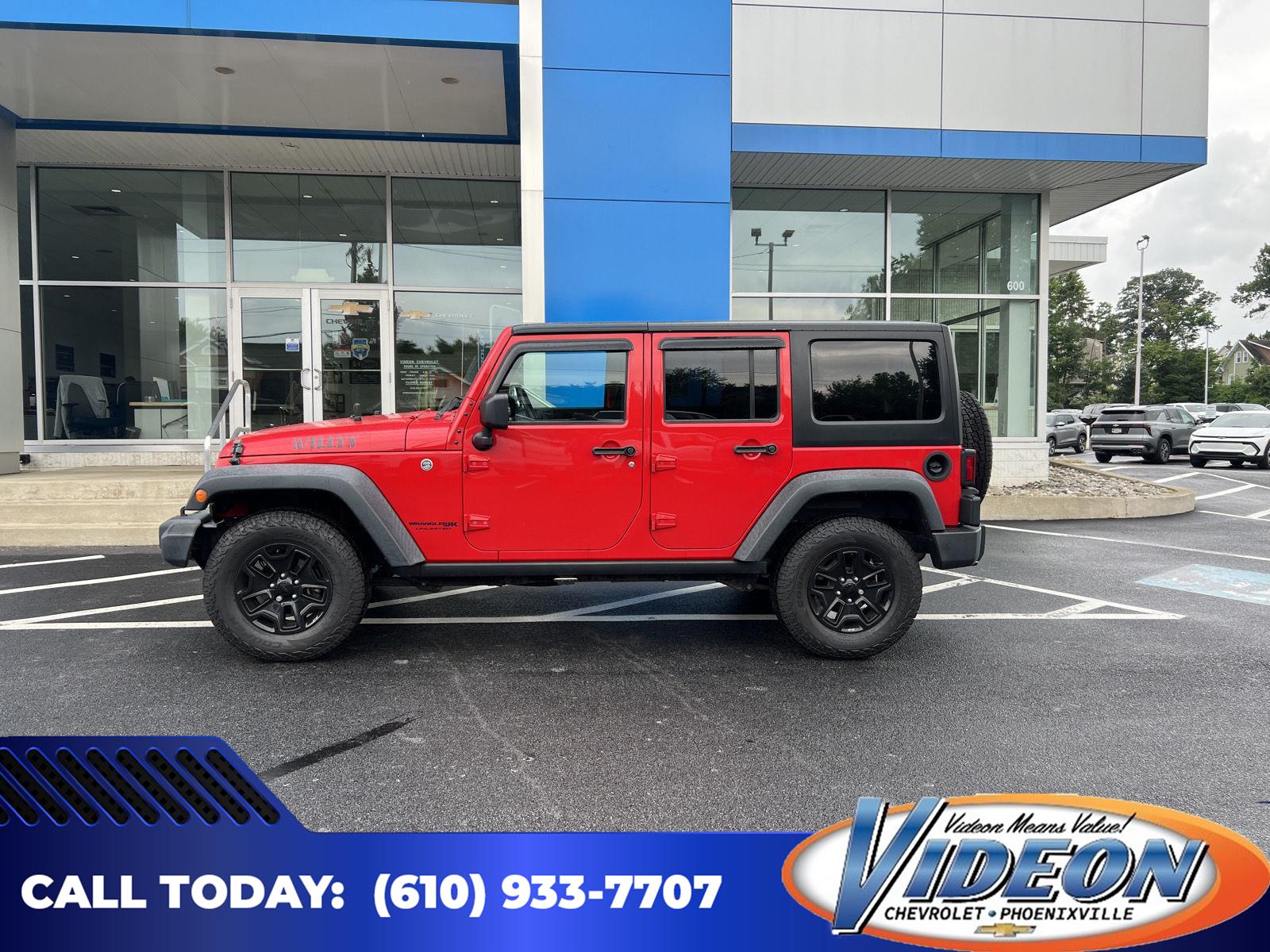 Firecracker Red Clearcoat 2018 Jeep Wrangler SUV / Crossover Four-Wheel Drive 6-Speed Manual