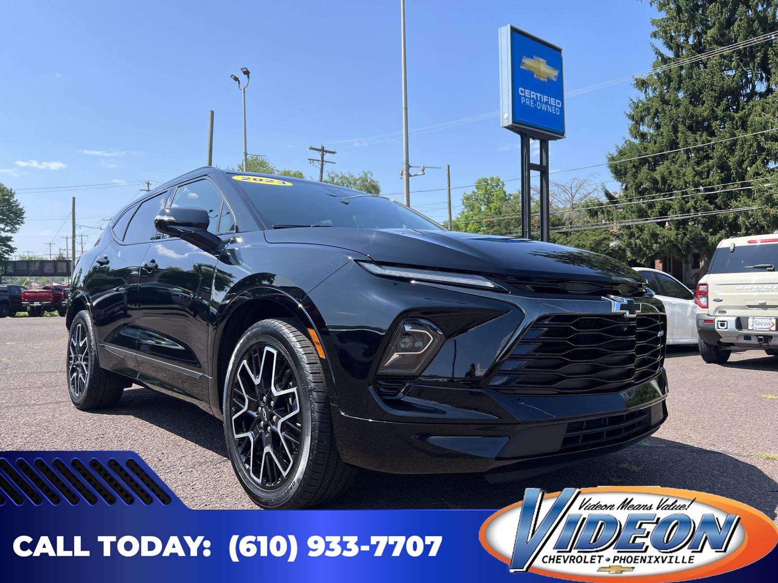 Black 2023 Chevrolet Blazer SUV / Crossover All-Wheel Drive 9-Speed Automatic