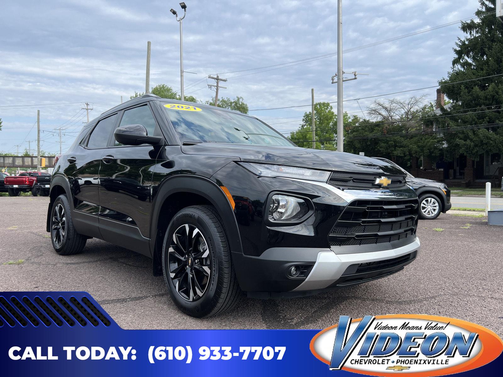 Mosaic Black Metallic 2021 Chevrolet Trailblazer SUV / Crossover Four-Wheel Drive 9-Speed Automatic