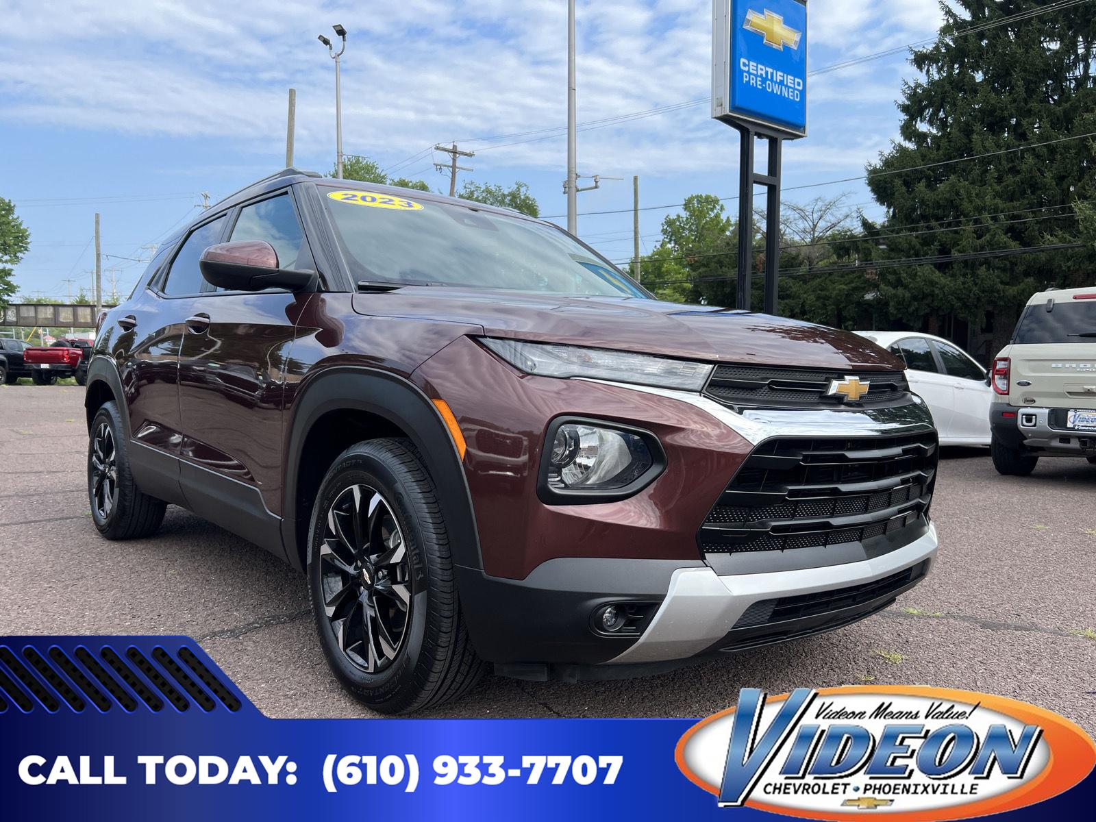 Mahogany Red Metallic 2023 Chevrolet Trailblazer SUV / Crossover Front-Wheel Drive Continuously Variable Transmission