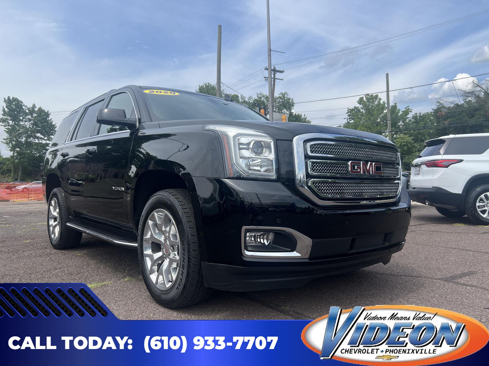 Onyx Black 2020 GMC Yukon SUV / Crossover Four-Wheel Drive 6-Speed Automatic