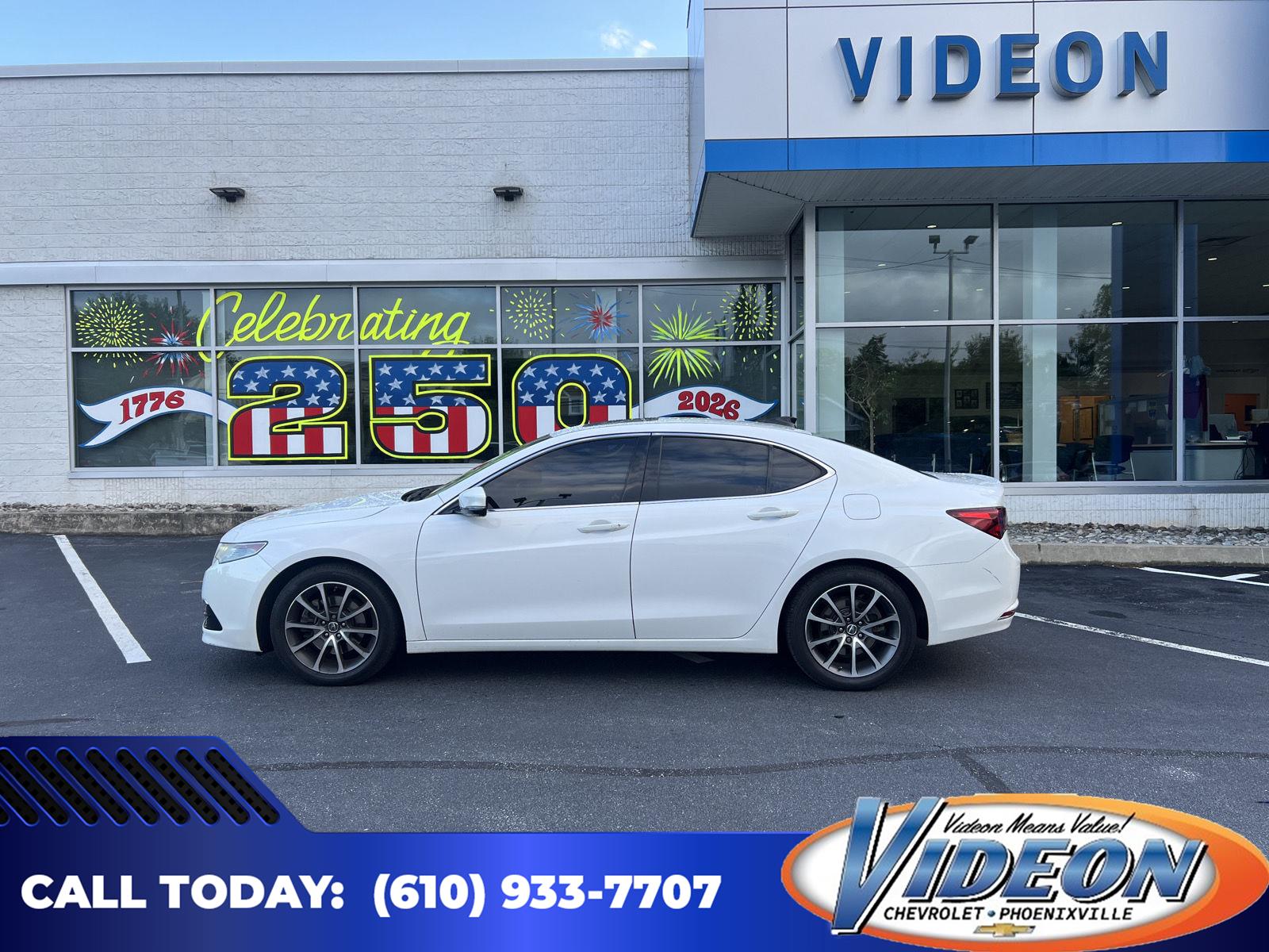Bellanova White Pearl 2016 Acura TLX Sedan All-Wheel Drive Automatic