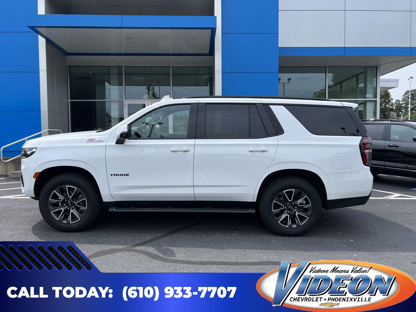 Summit White 2023 Chevrolet Tahoe SUV / Crossover Four-Wheel Drive Automatic