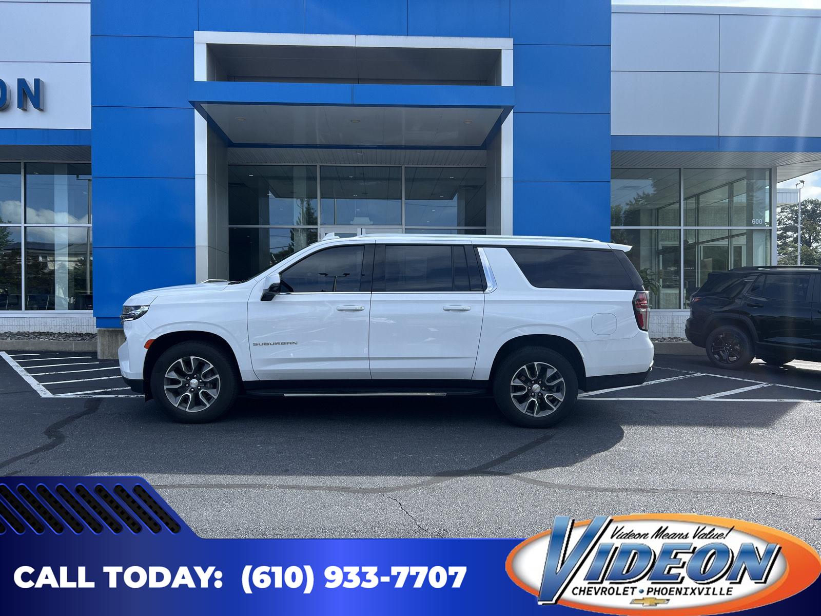 Summit White 2024 Chevrolet Suburban SUV / Crossover Four-Wheel Drive Automatic