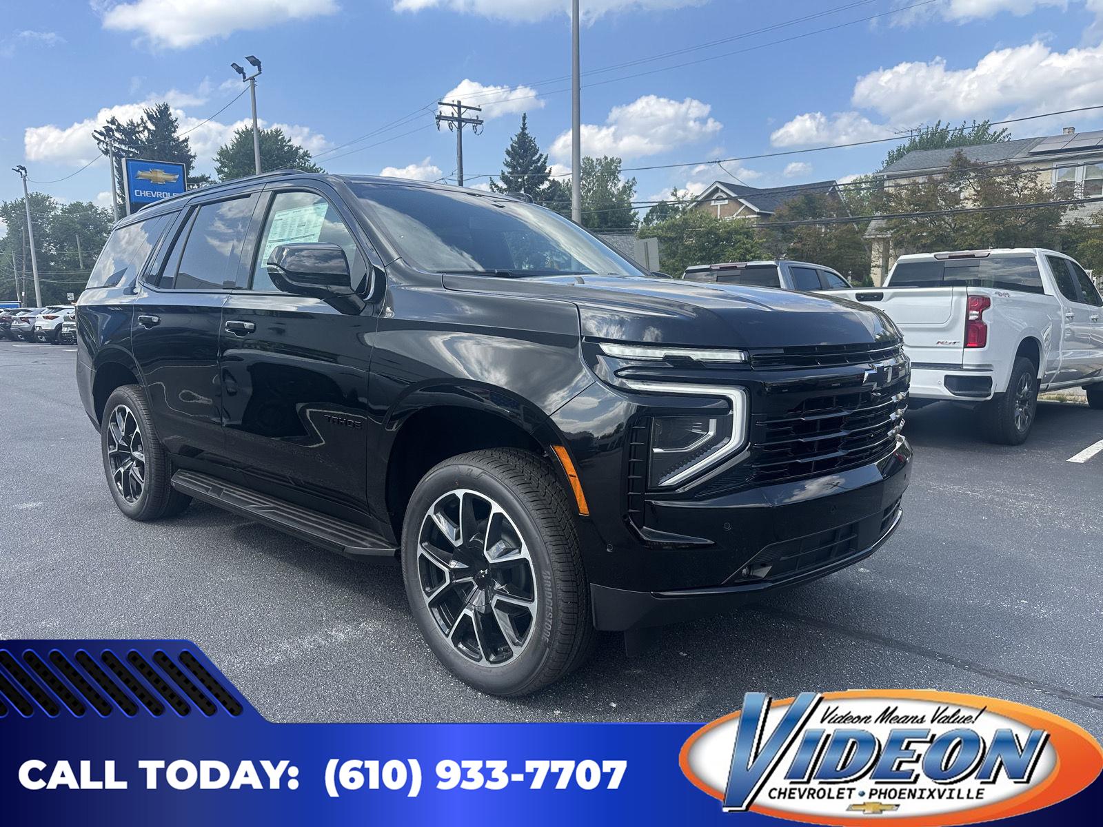 Black 2026 Chevrolet Tahoe SUV / Crossover Four-Wheel Drive Automatic