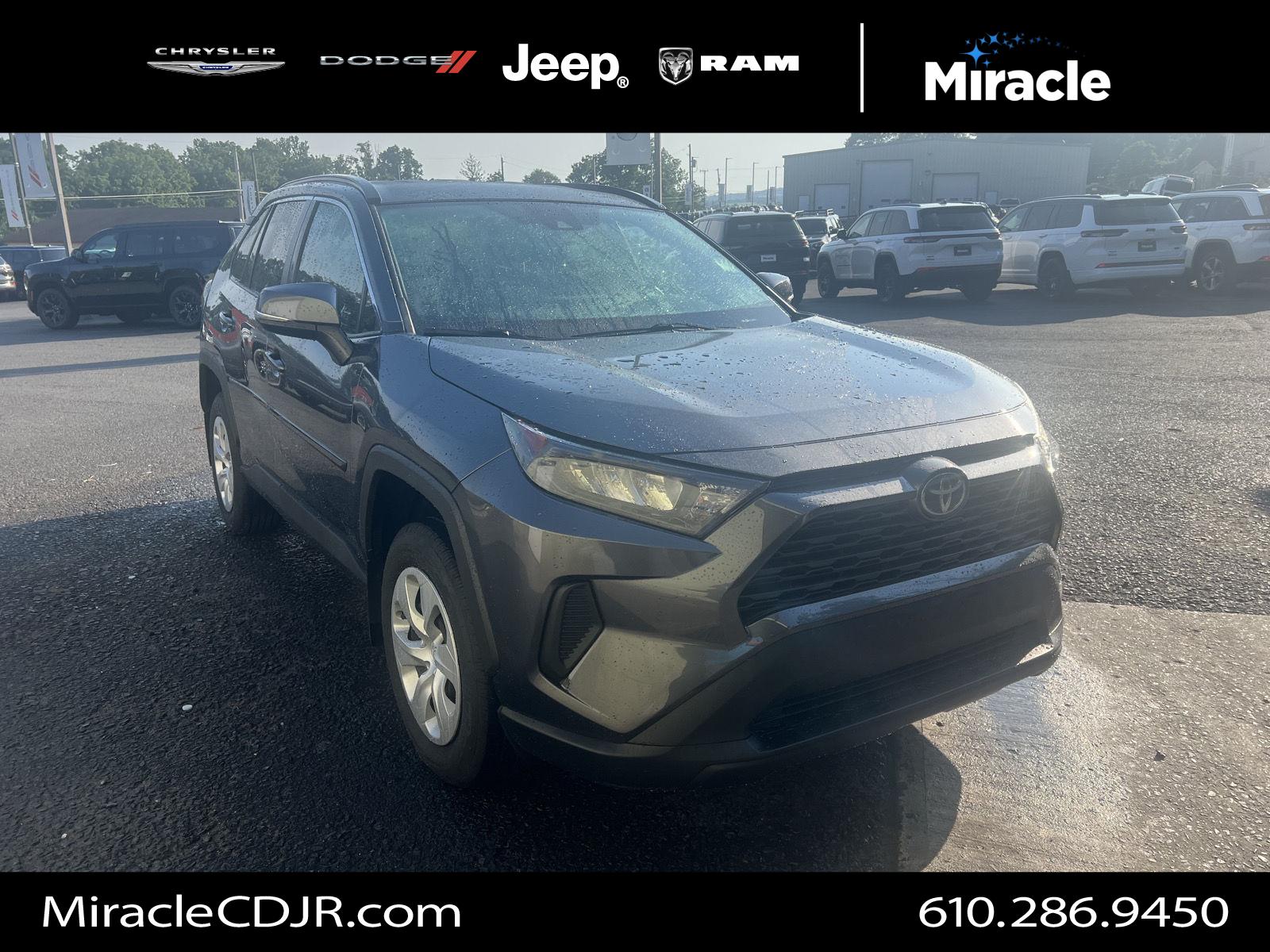 Magnetic Gray Metallic 2020 Toyota RAV4 SUV / Crossover All-Wheel Drive Automatic