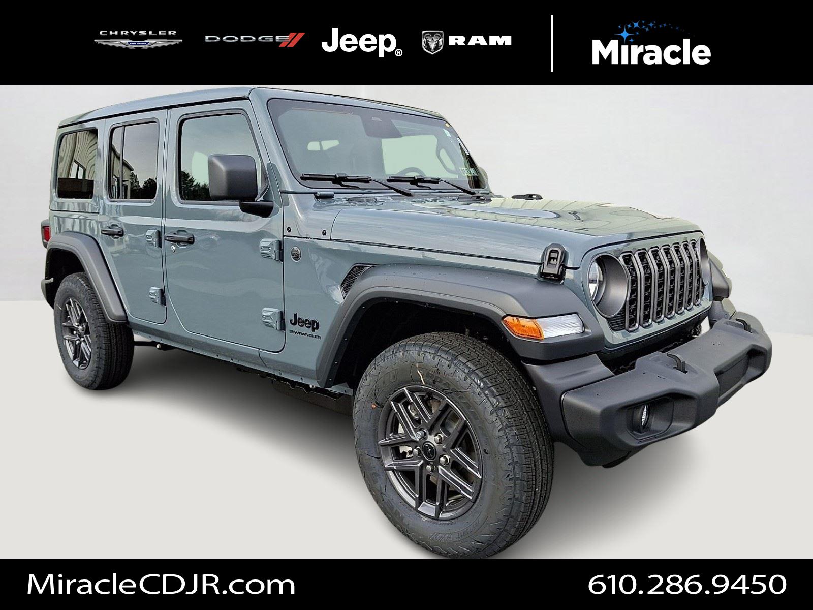 Anvil Clearcoat 2026 Jeep Wrangler SUV / Crossover Four-Wheel Drive 8-Speed Automatic