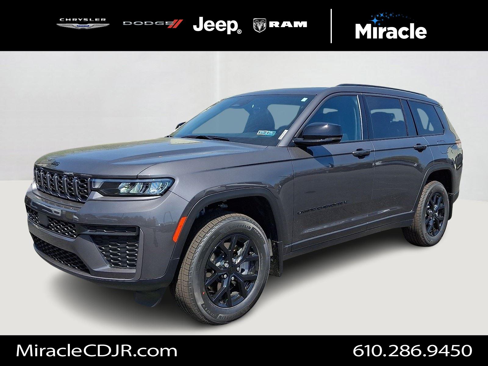 Baltic Gray Metallic Clearcoat 2026 Jeep Grand Cherokee L SUV / Crossover Four-Wheel Drive 8-Speed Automatic