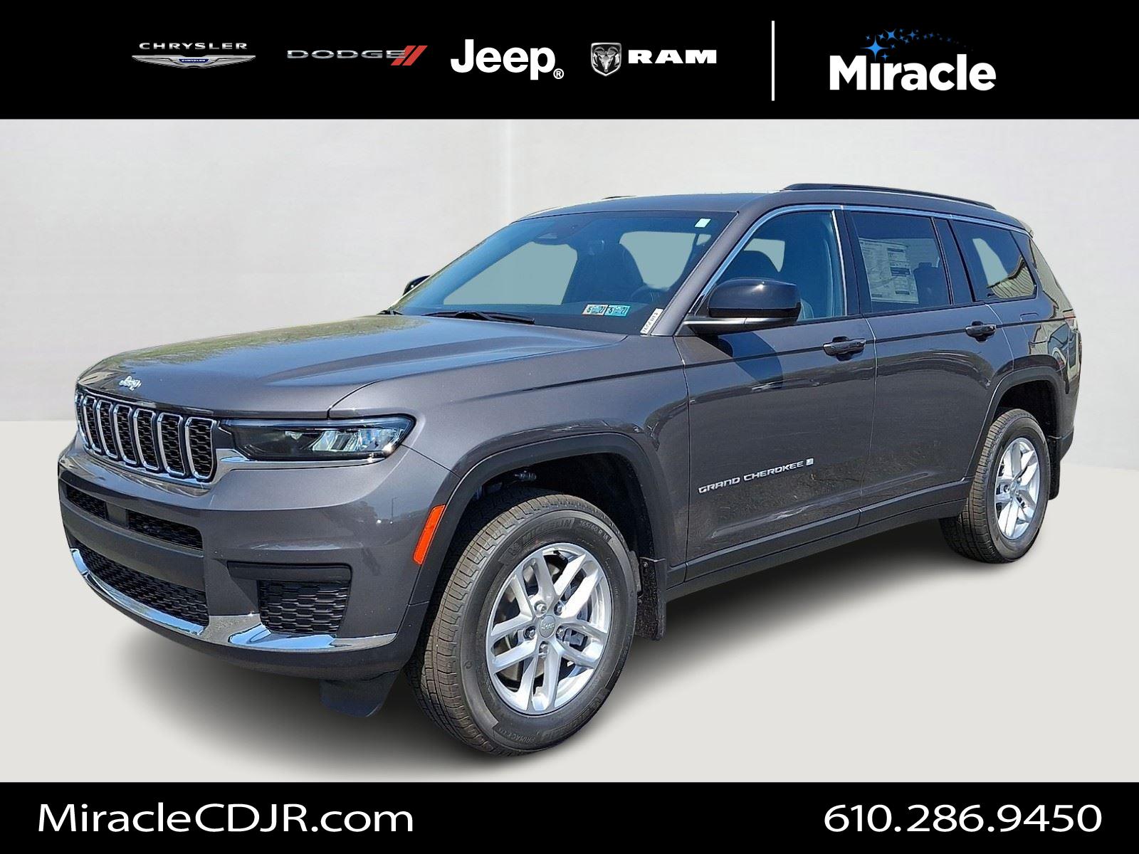Baltic Gray Metallic Clearcoat 2026 Jeep Grand Cherokee L SUV / Crossover Four-Wheel Drive 8-Speed Automatic