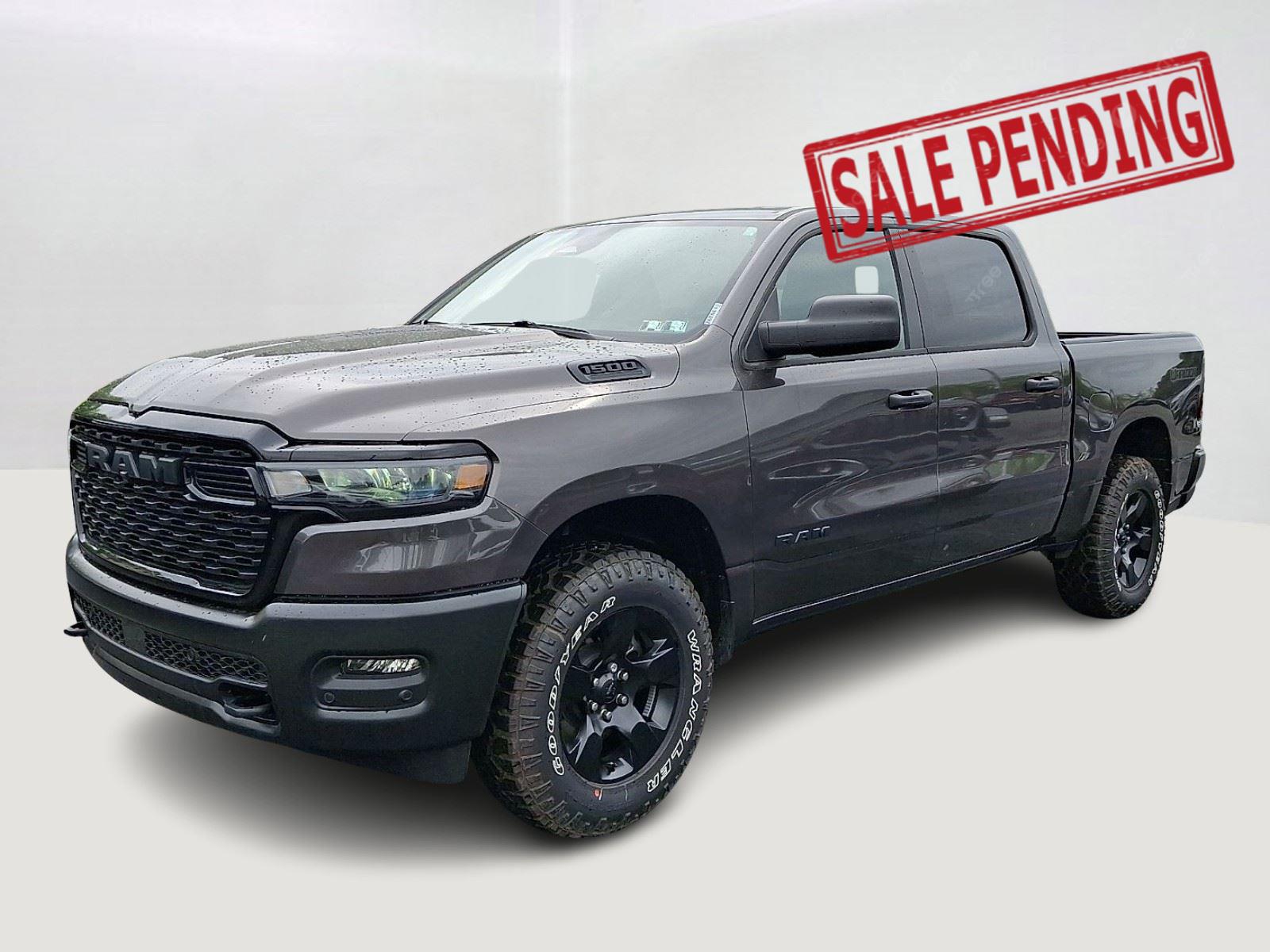 Gray (Granite Crystal Metallic Clearcoat) 2026 RAM 1500 Pickup Truck Four-Wheel Drive 8-Speed Automatic