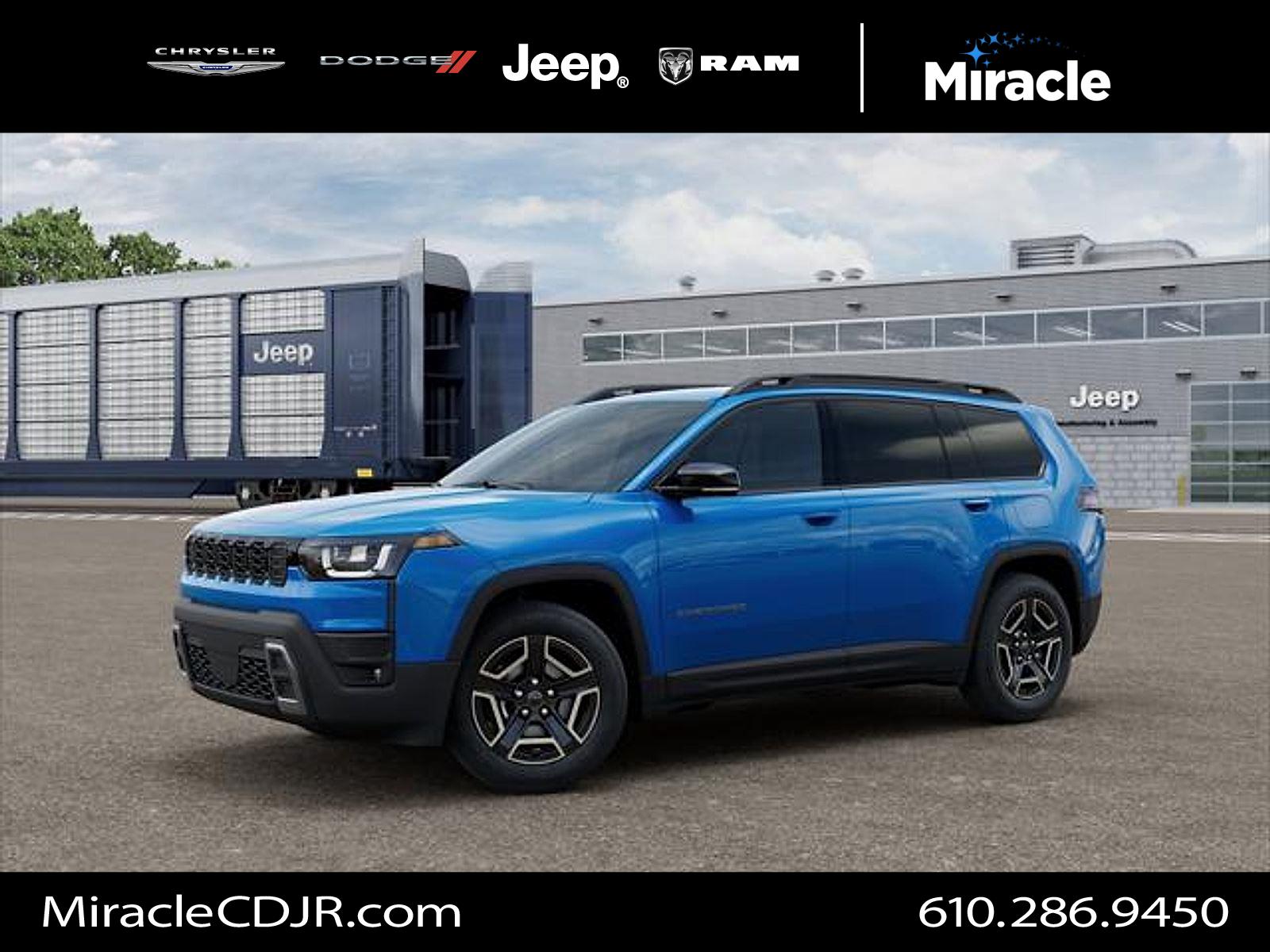 Hydro Blue Pearlcoat 2026 Jeep Cherokee SUV / Crossover Four-Wheel Drive Automatic
