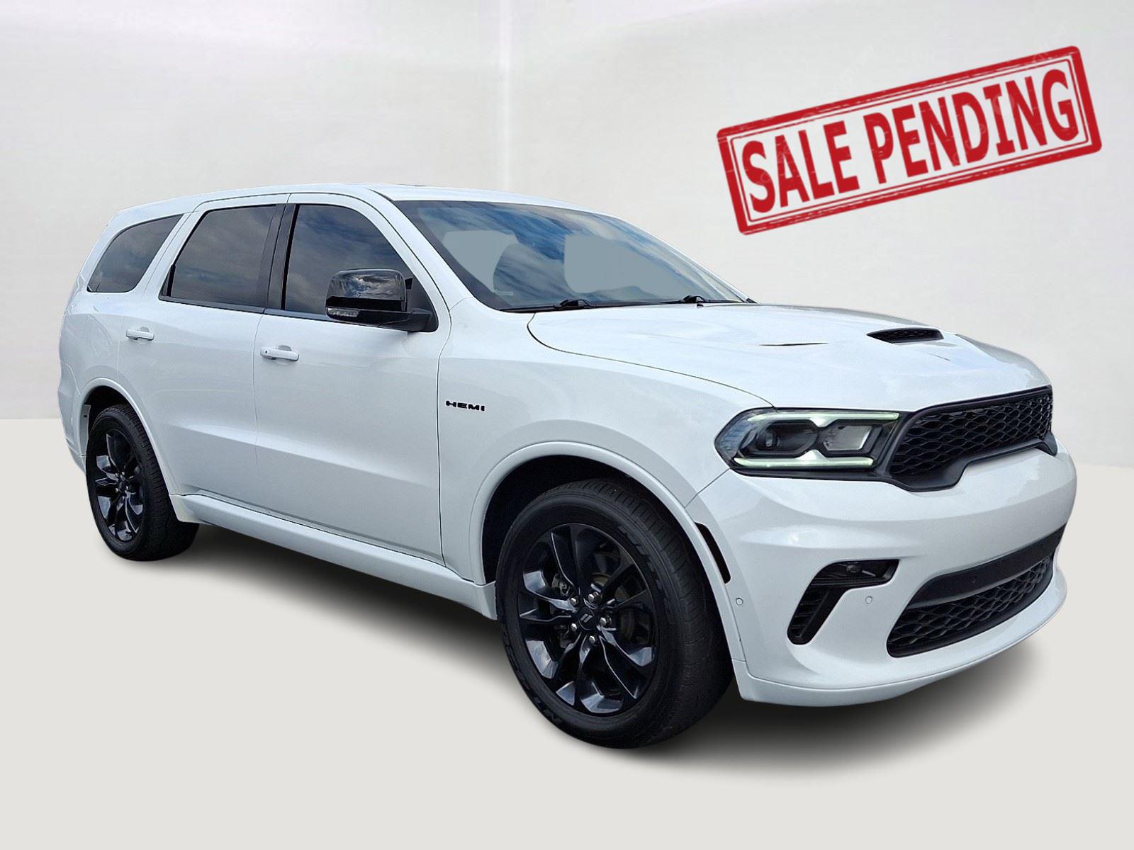 White Knuckle Clearcoat 2021 Dodge Durango SUV / Crossover All-Wheel Drive 8-Speed Automatic