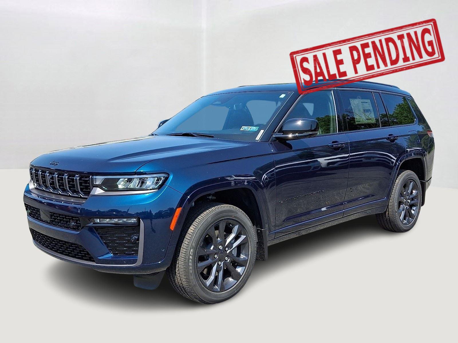 Fathom Blue Pearlcoat 2026 Jeep Grand Cherokee L SUV / Crossover Four-Wheel Drive 8-Speed Automatic