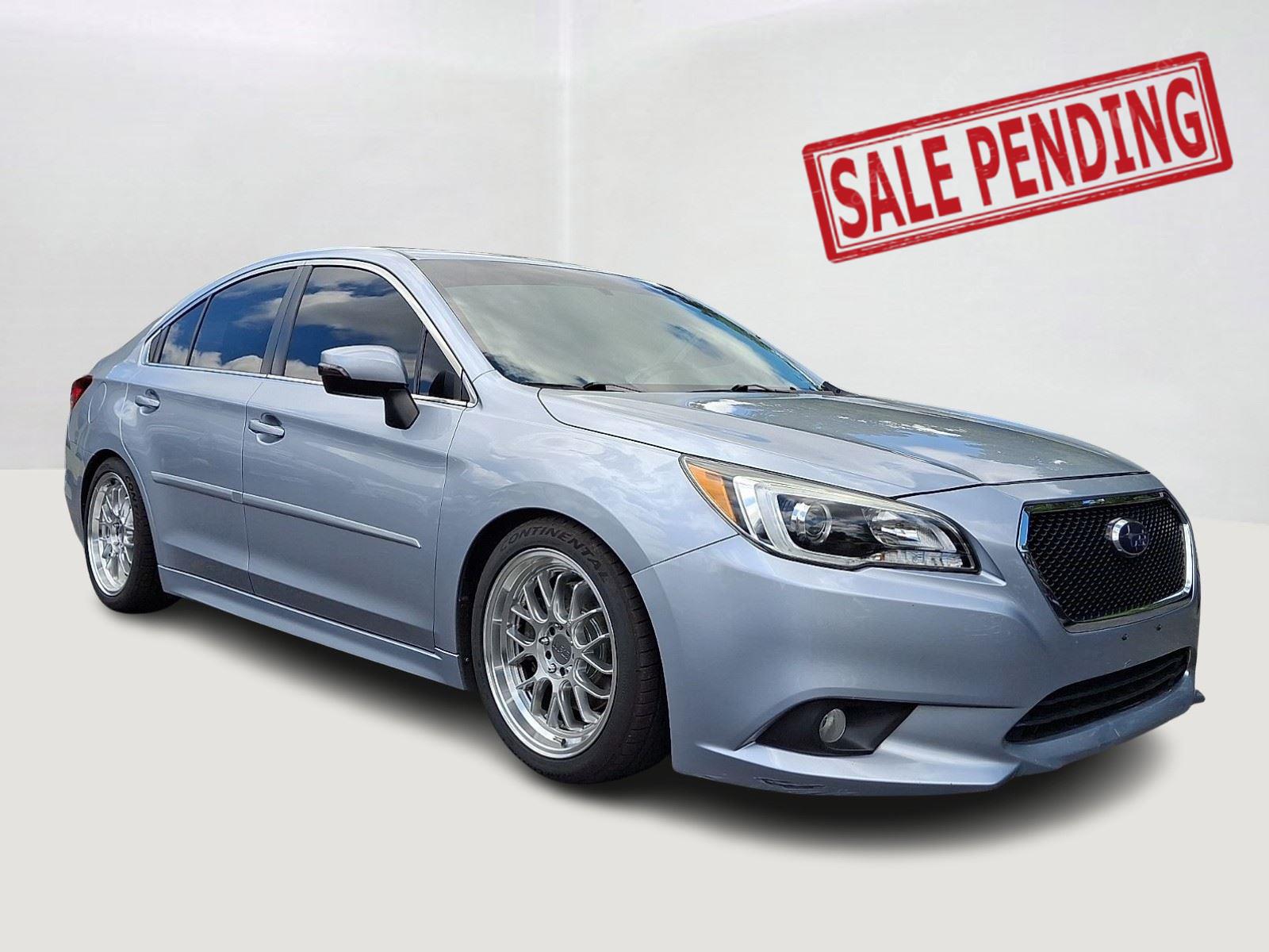 Ice Silver Metallic 2015 Subaru Legacy Sedan All-Wheel Drive Continuously Variable Transmission