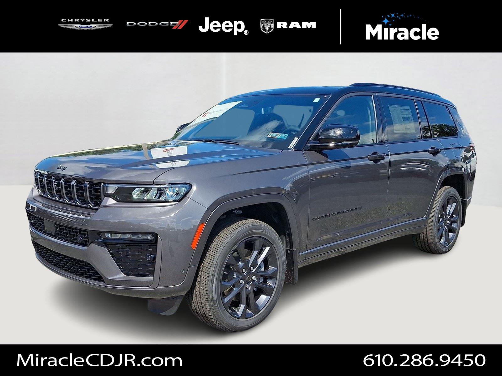 Baltic Gray Metallic Clearcoat 2026 Jeep Grand Cherokee L SUV / Crossover Four-Wheel Drive 8-Speed Automatic