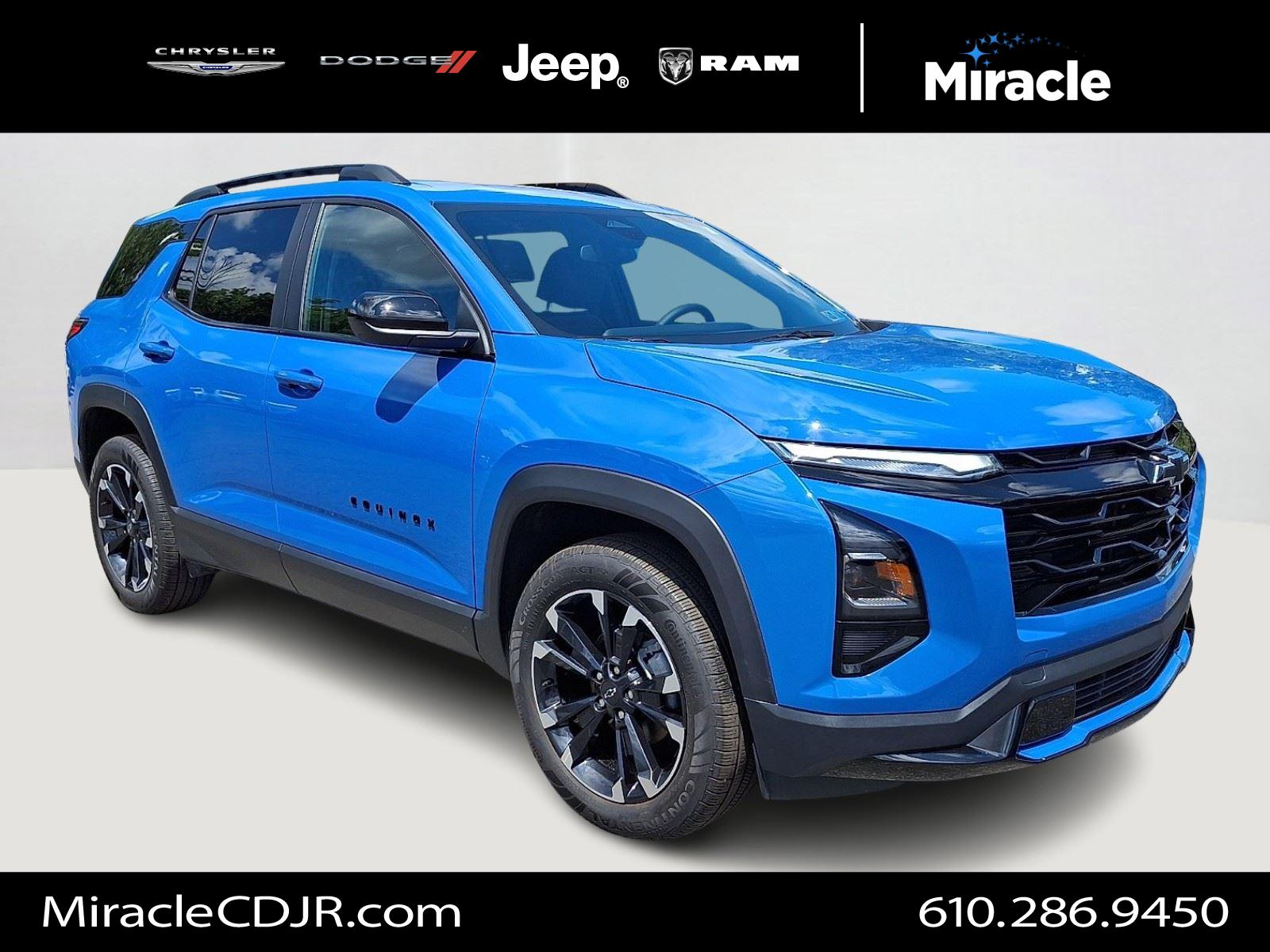 Reef Blue Metallic 2026 Chevrolet Equinox SUV / Crossover Four-Wheel Drive 8-Speed Automatic