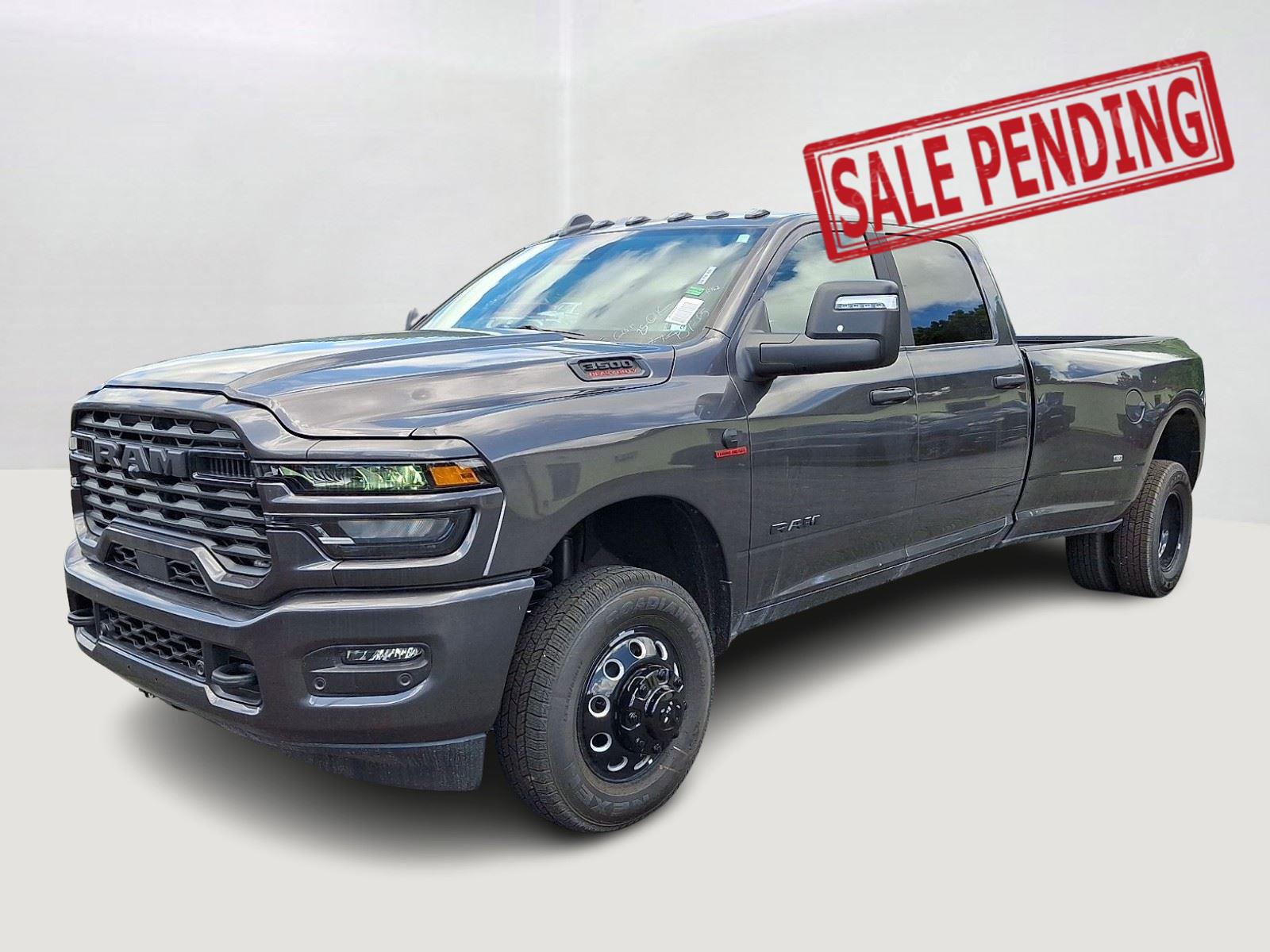 Gray (Granite Crystal Metallic Clearcoat) 2026 RAM 3500 Pickup Truck Four-Wheel Drive 8-Speed Automatic