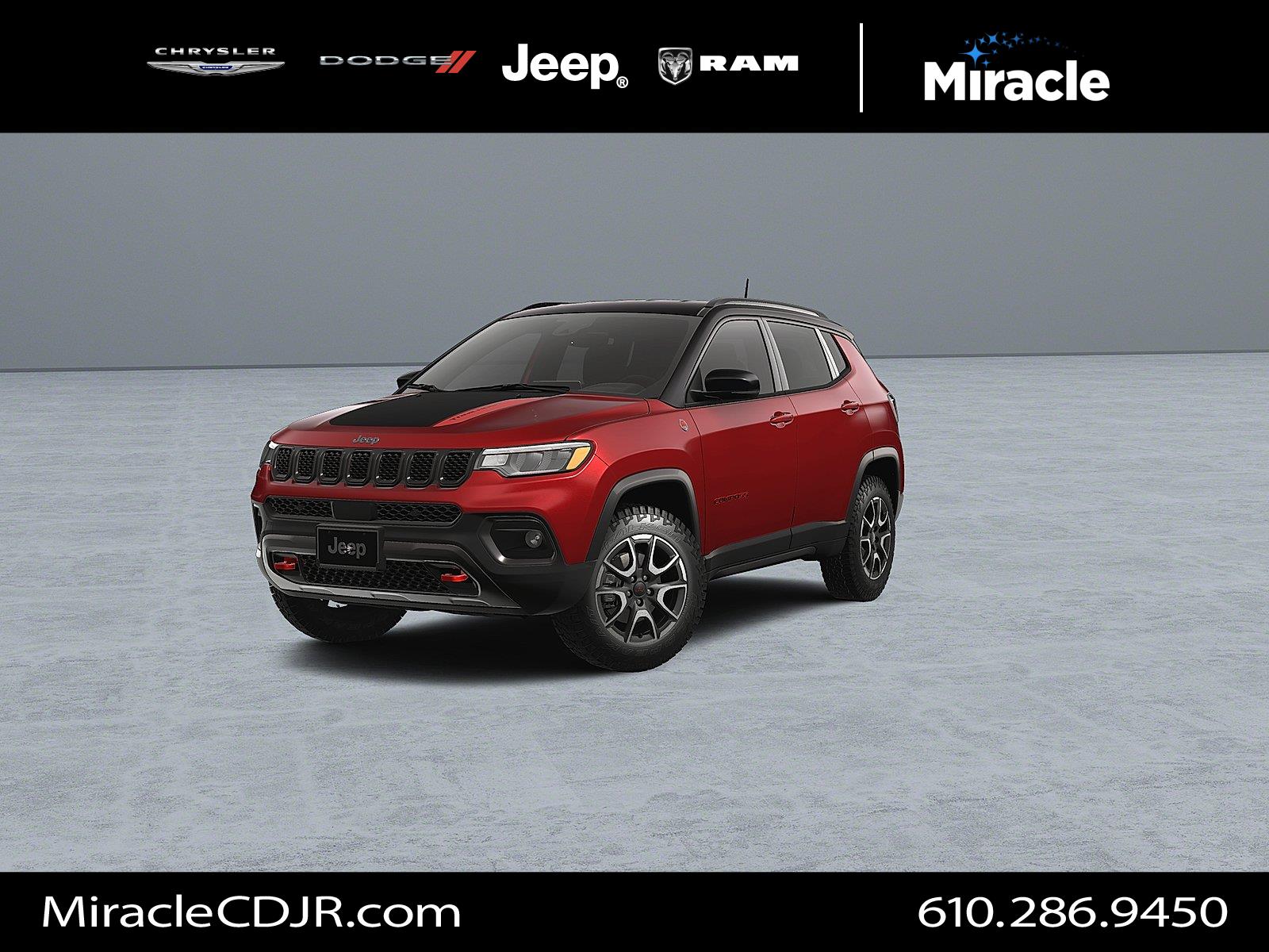 Red Hot Pearlcoat 2026 Jeep Compass SUV / Crossover Four-Wheel Drive 8-Speed Automatic