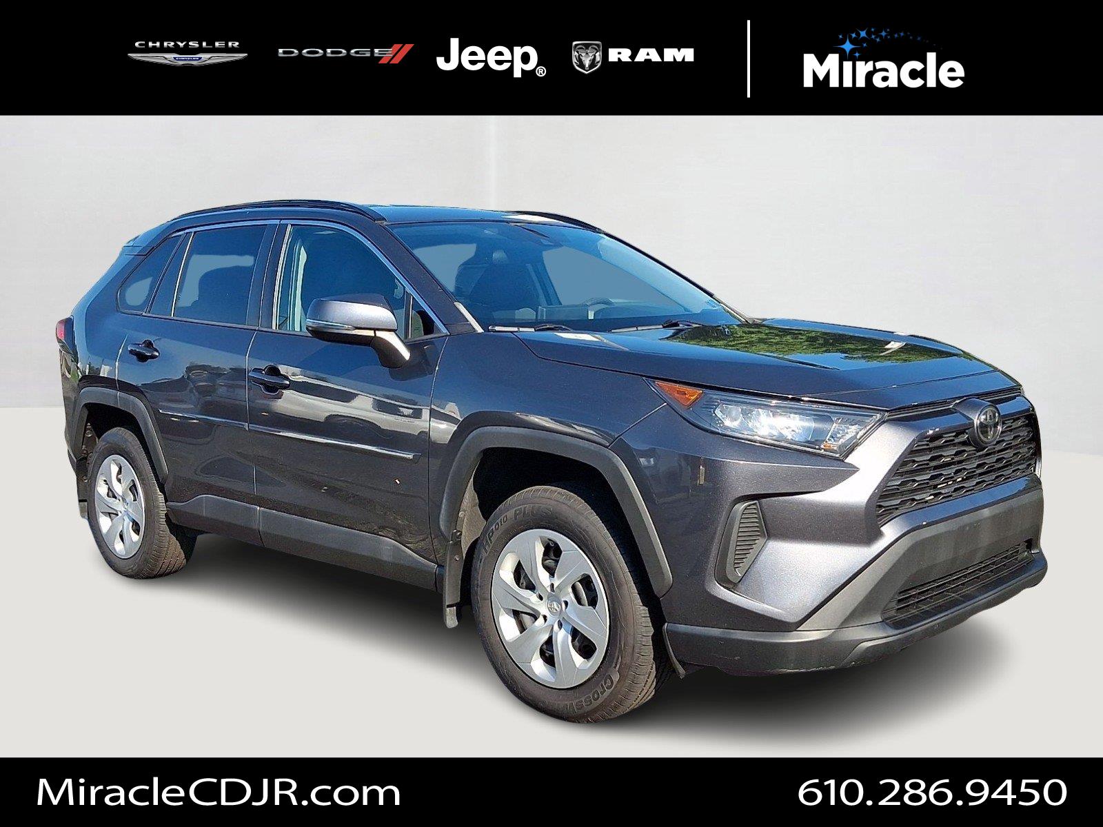 Magnetic Gray Metallic 2020 Toyota RAV4 SUV / Crossover All-Wheel Drive Automatic