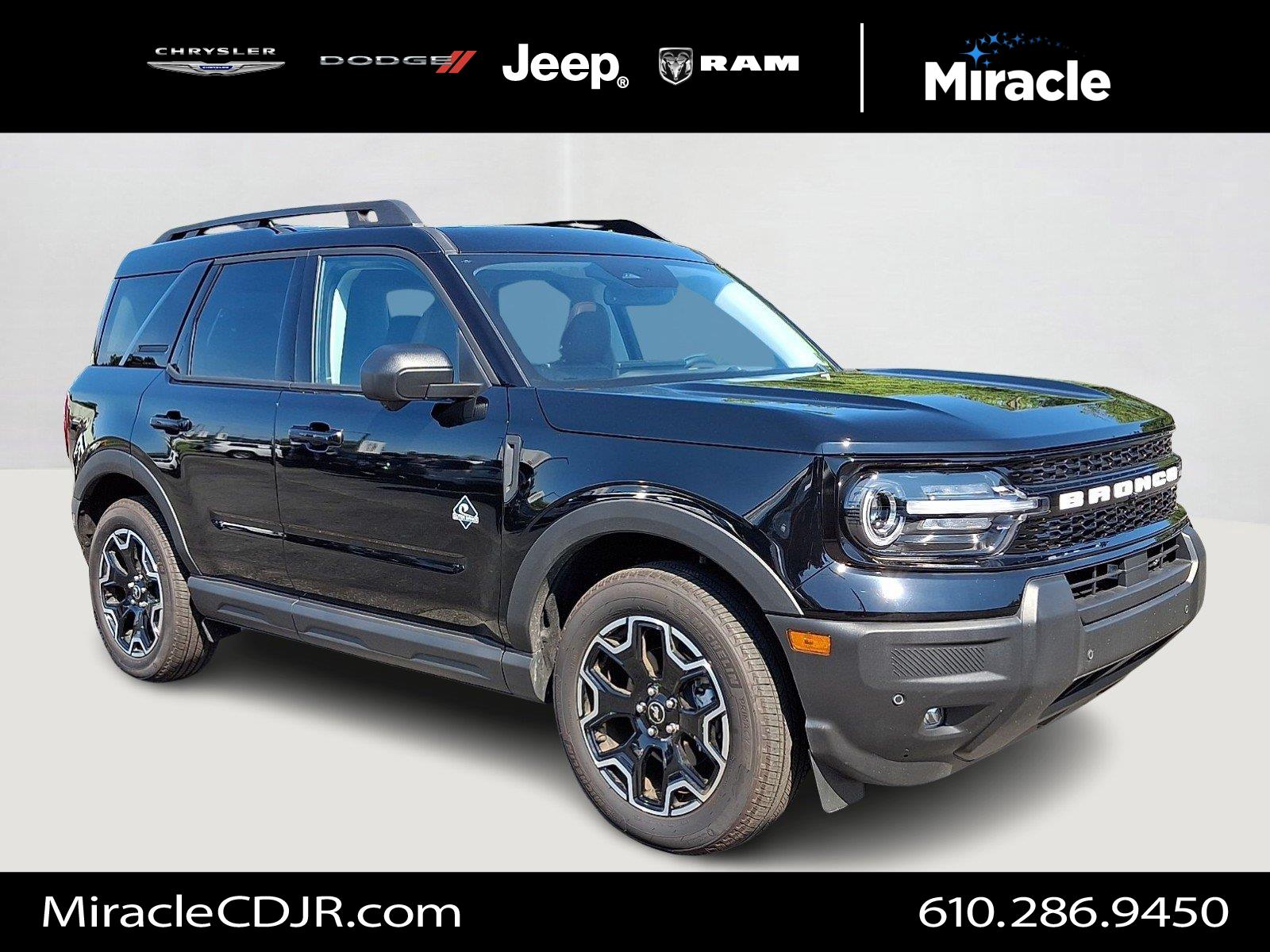 Shadow Black 2025 Ford Bronco Sport SUV / Crossover All-Wheel Drive 8-Speed Automatic