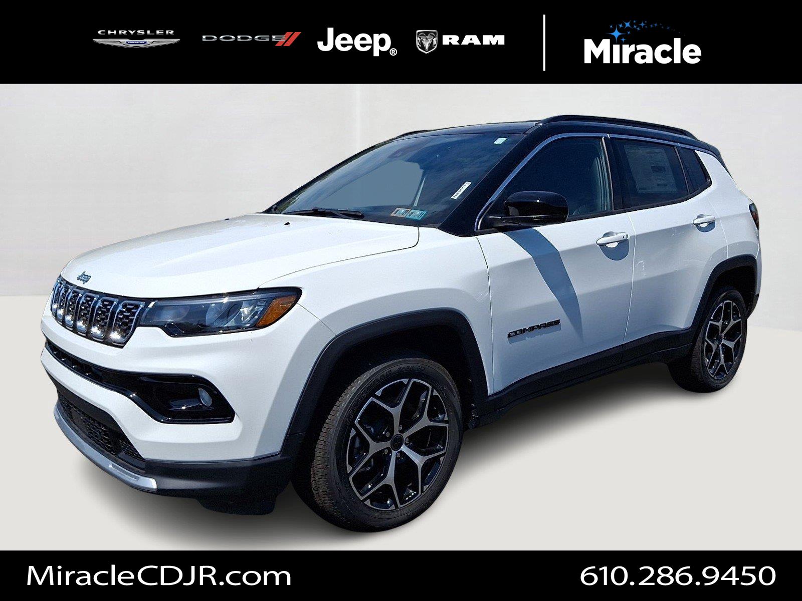 Bright White Clearcoat 2026 Jeep Compass SUV / Crossover Four-Wheel Drive 8-Speed Automatic